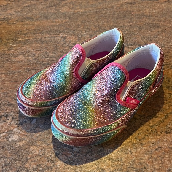 Vans Shoes Rainbow Sparkle Glitter Vans Poshmark